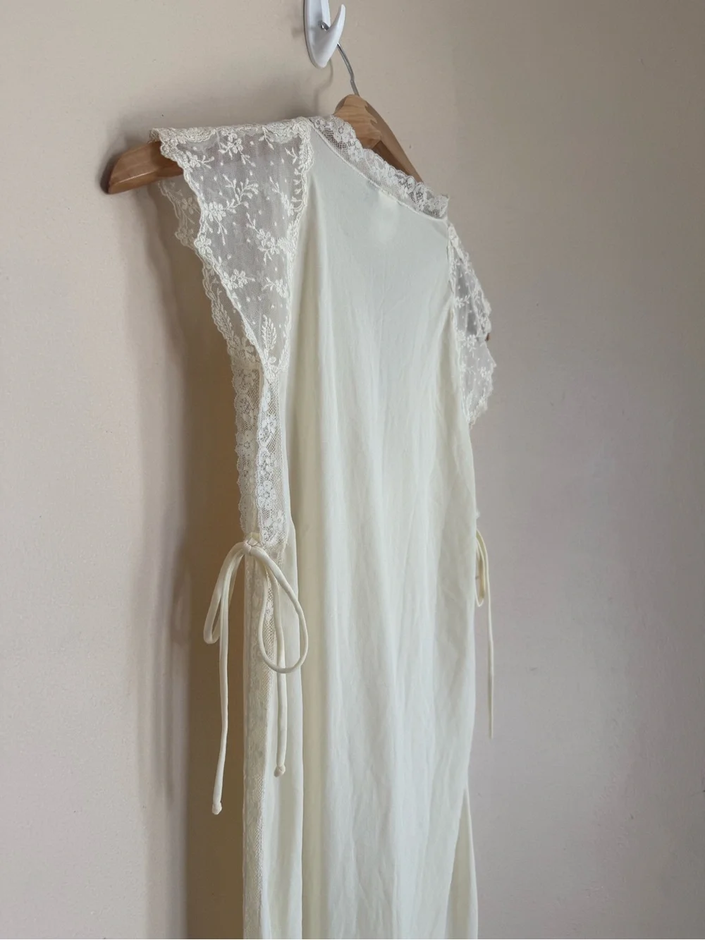 Christian Dior Vintage Lace Trim Slip Dress - Picture 6 of 8